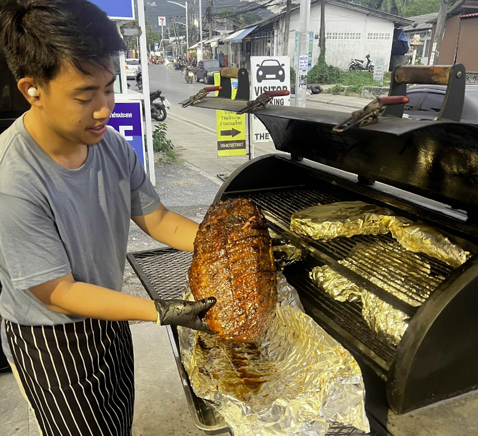 Locals Texas Smake BBQ Resteraunt Koh Samui