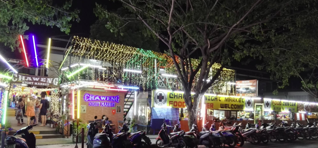 Cheweng Night Food Market, Koh Samui