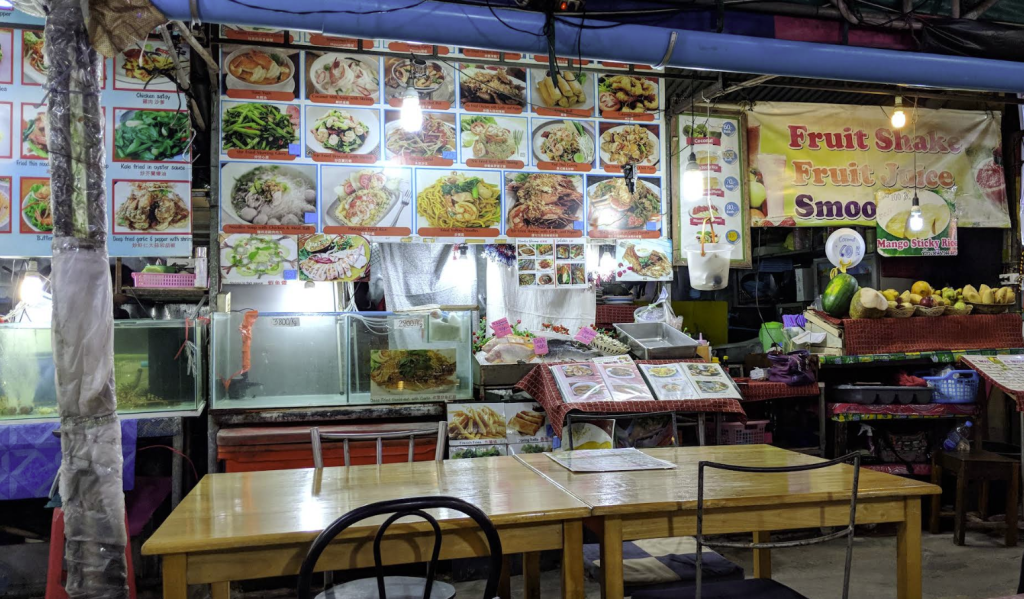 Cheweng Night Food Market, Koh Samui